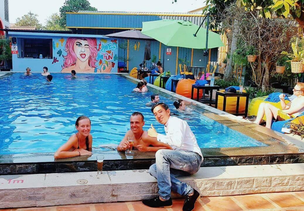 The Flex Hostel Siem Reap Zewnętrze zdjęcie
